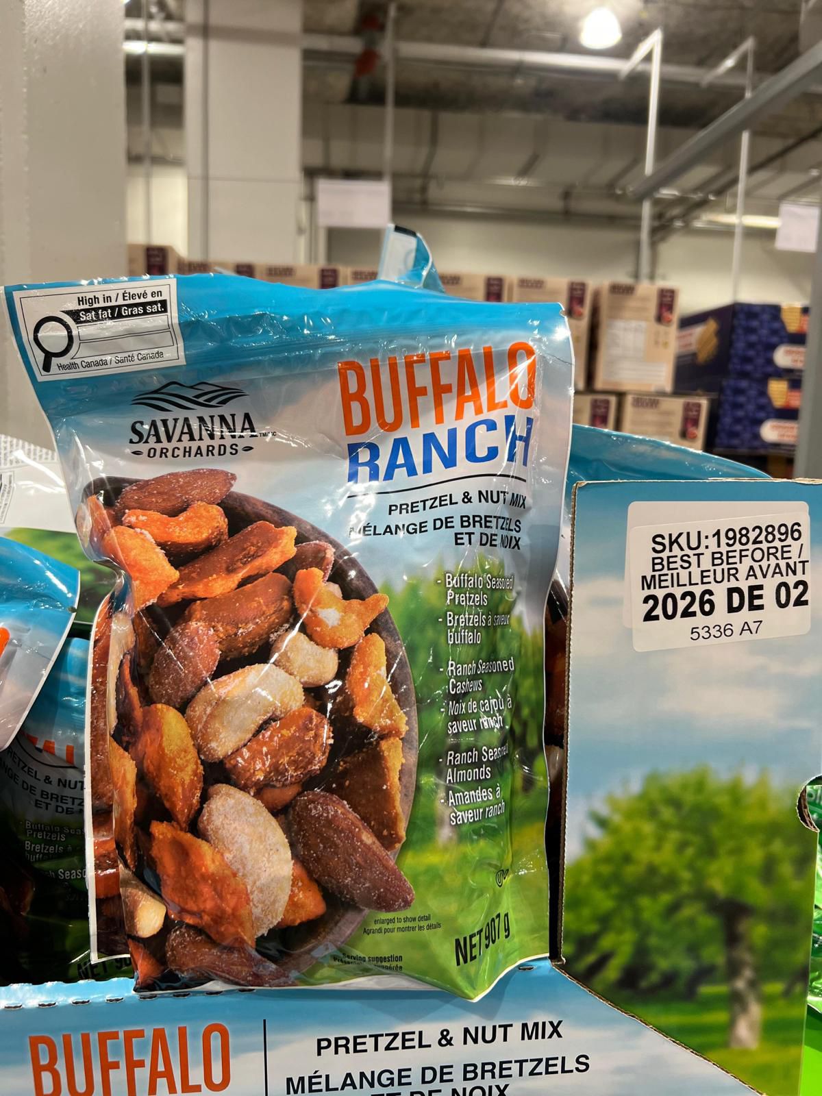 加拿大 Buffalo Ranch 辣味果仁脆餅 🥨 限量預訂
