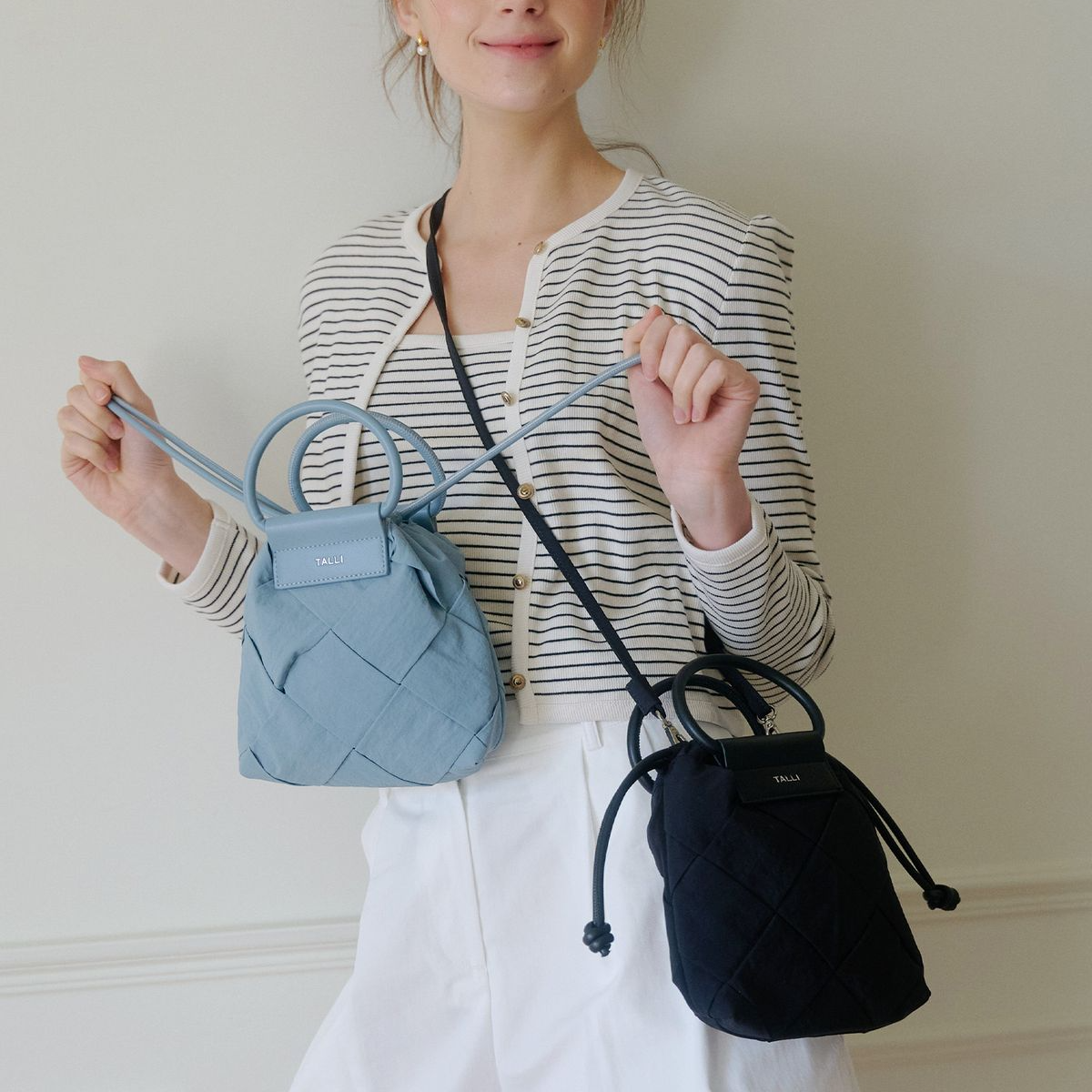 [TALLI] Cozy Waffle Bag 25 (3色)