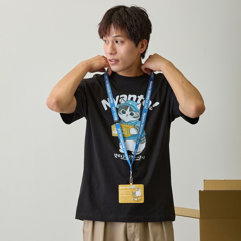 日本預訂📍日本Mofusand得意搬屋公司造型系列 - 掛頸卡套 13/3日本開售