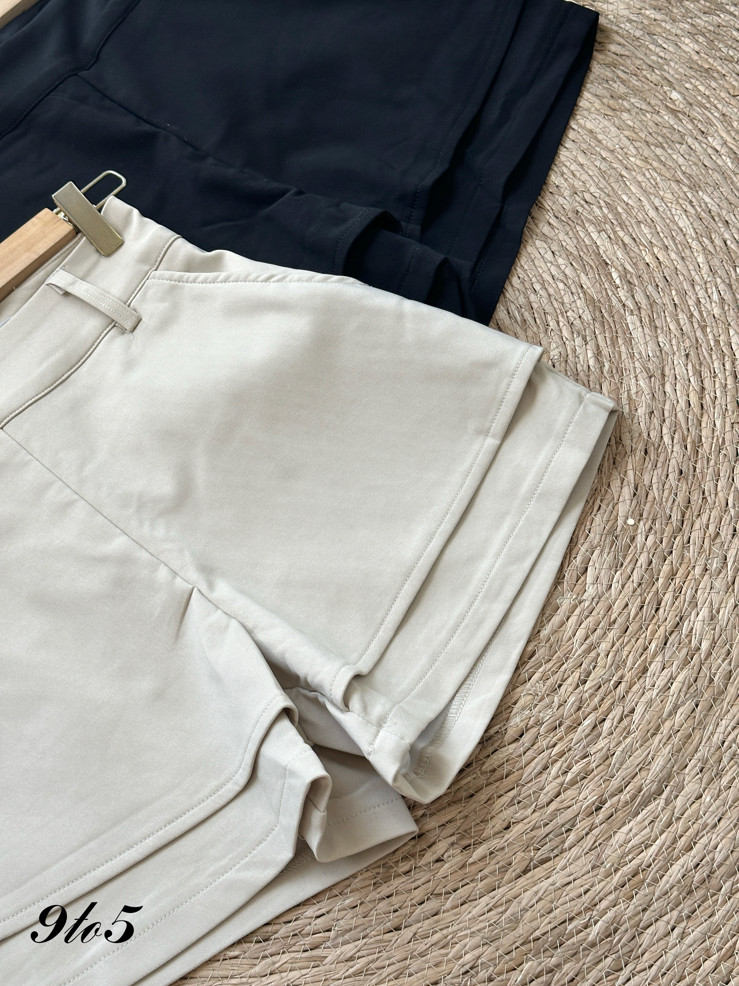 S1887 A Line Short Pants - 3 Colors 