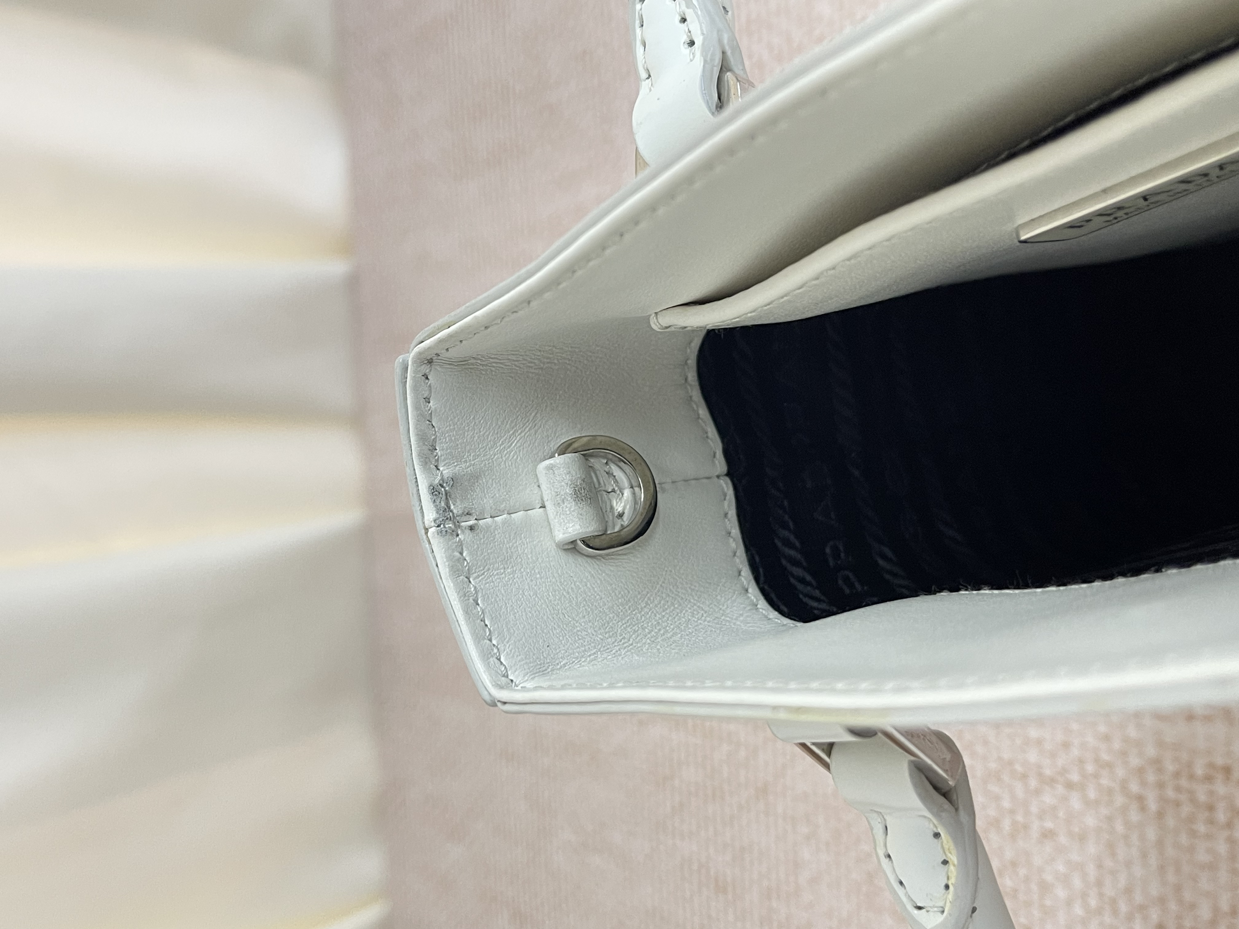 Pre-owned Prada Spazzolato Leather Mini Tote/ Product Code: 26042407