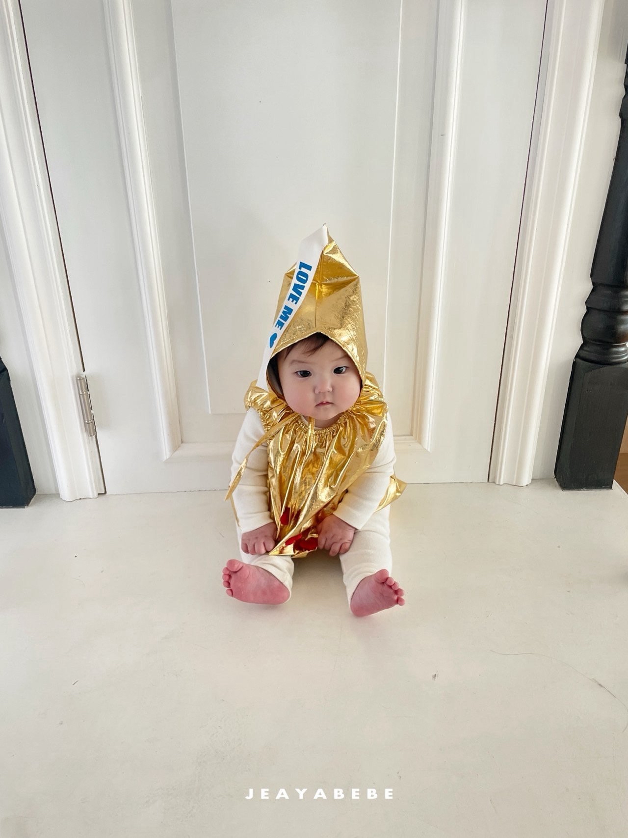Jeayabebe | Golden set (帽+背心suit)