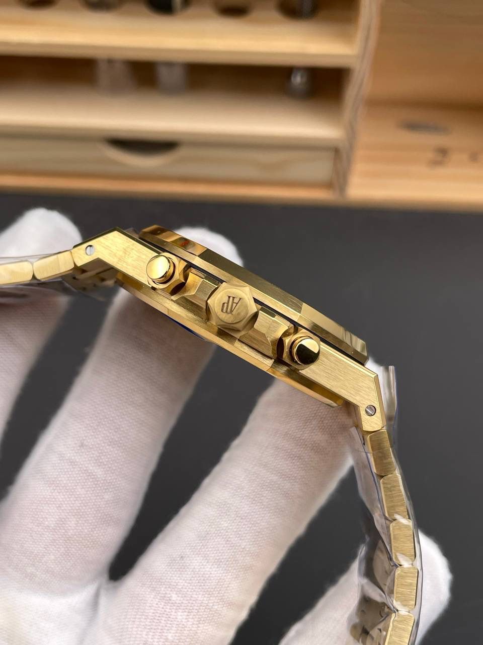 🚀皇家橡树26331BA 黄金绿盘/41mm/4801机💯