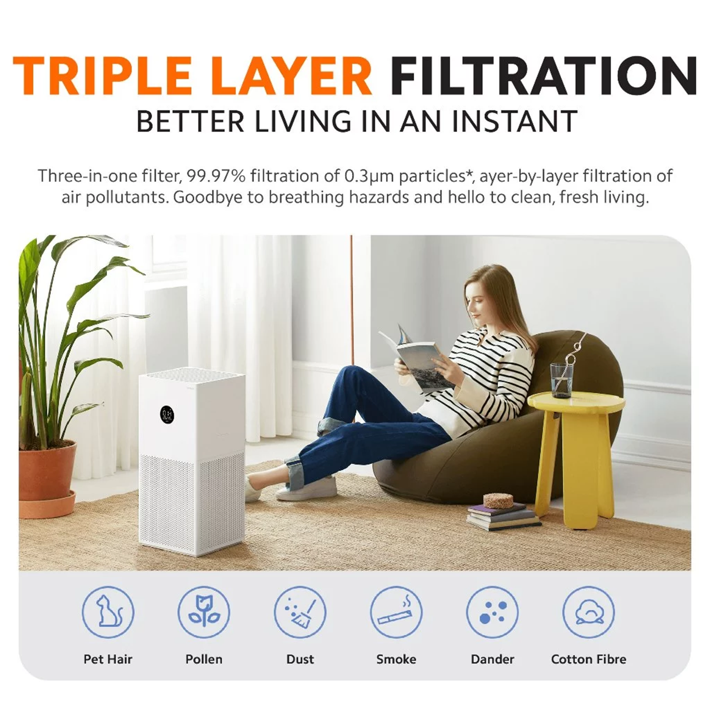 Xiaomi Smart Air Purifier 4 Lite HEPA (BHR5274GL)