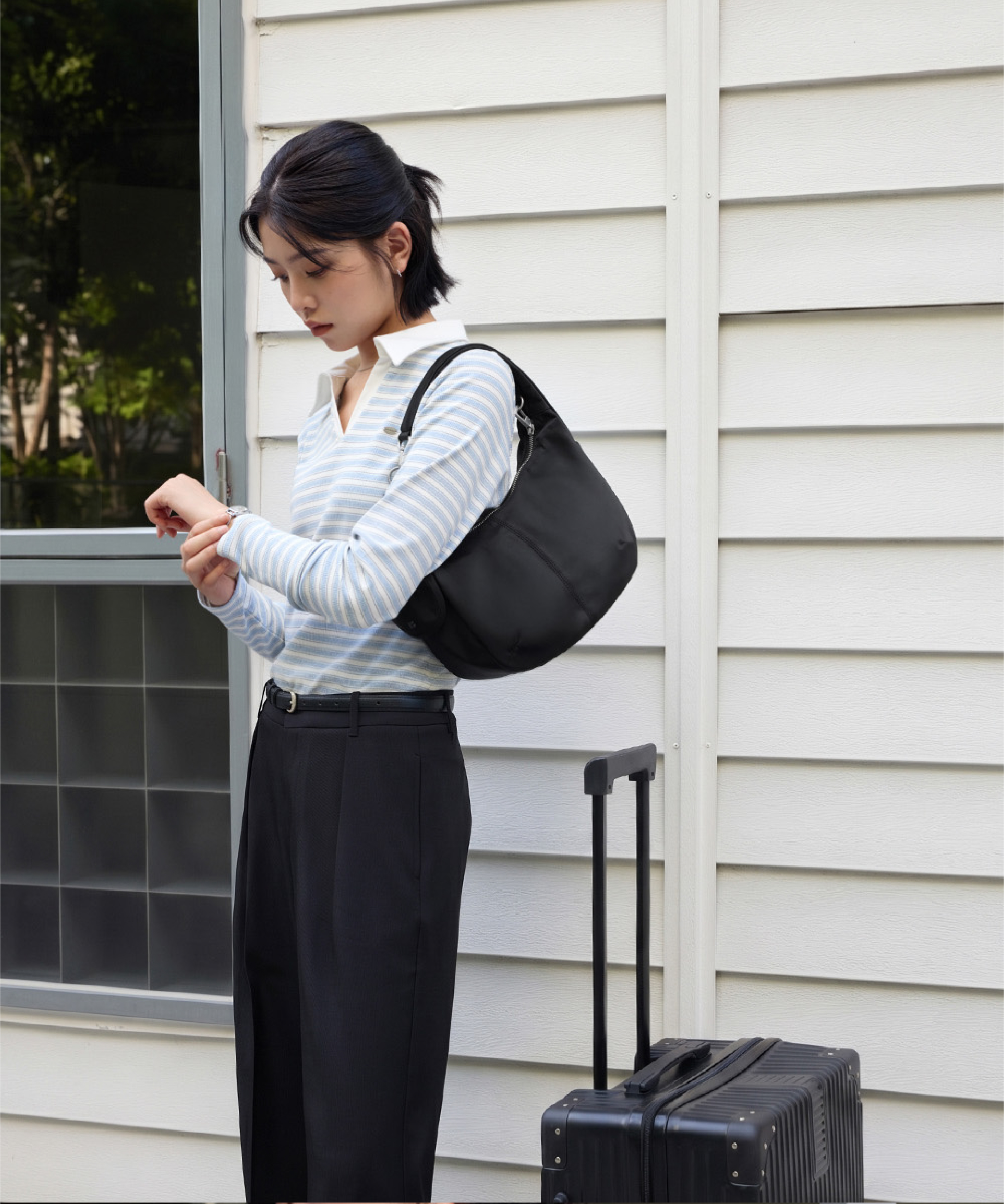 Branden Safe Days Shoulder Bag 防盜月牙包