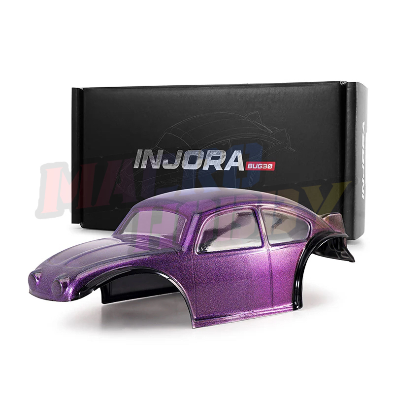 INJORA BUG30 Body with Magnetic Mount for 1/30 SCX30 PURPLE #530378