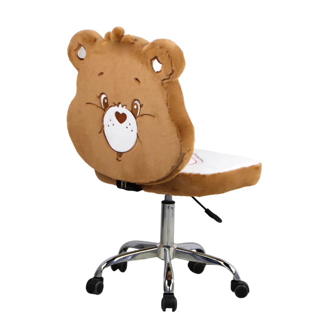 📦訂購 美國代購 Impressions Vanity Care Bears Tenderheart Bear Swivel Vanity Chair 旋轉式辦公桌椅 化妝椅