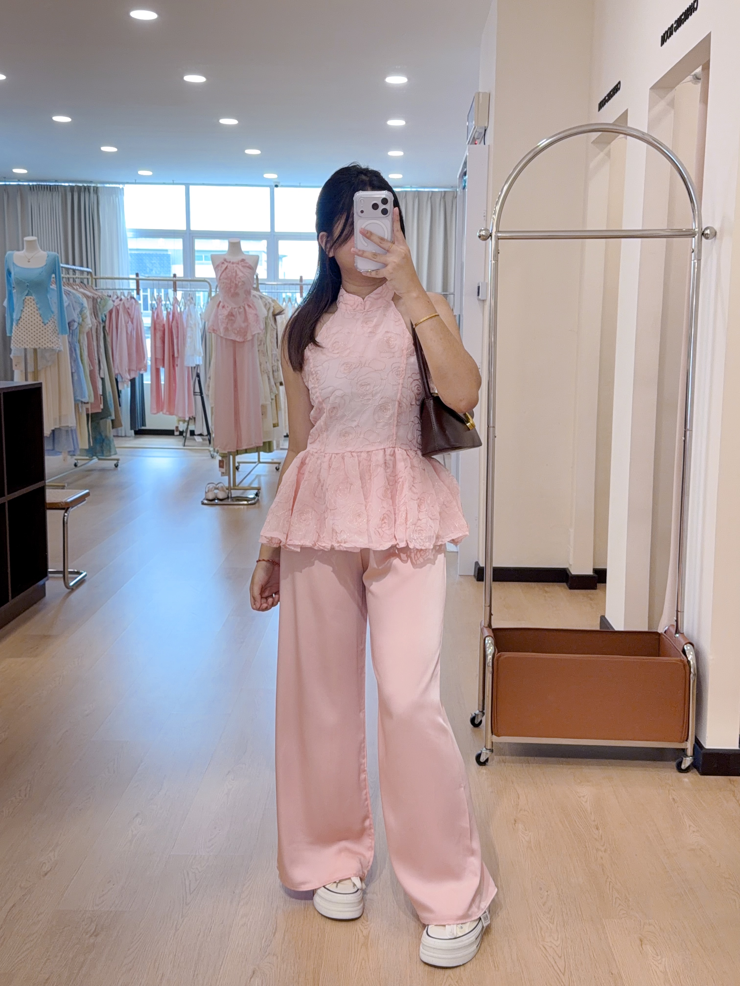 A111新中式套装旗袍