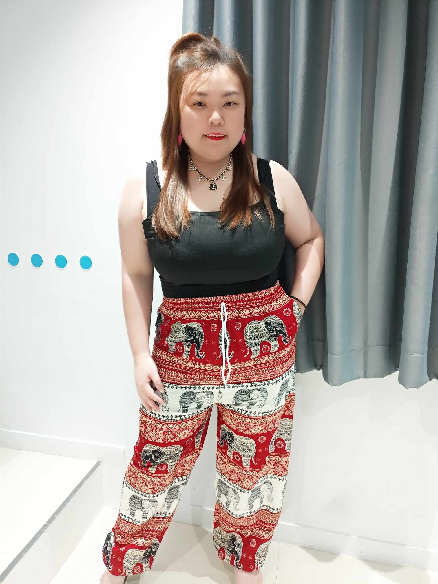 DSD01 大象图腾长款 （大象图腾图案会有些不一样，所以图案随机）