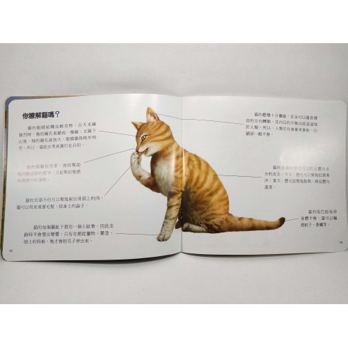 峰芸 我的動物百科故事4本 點讀書