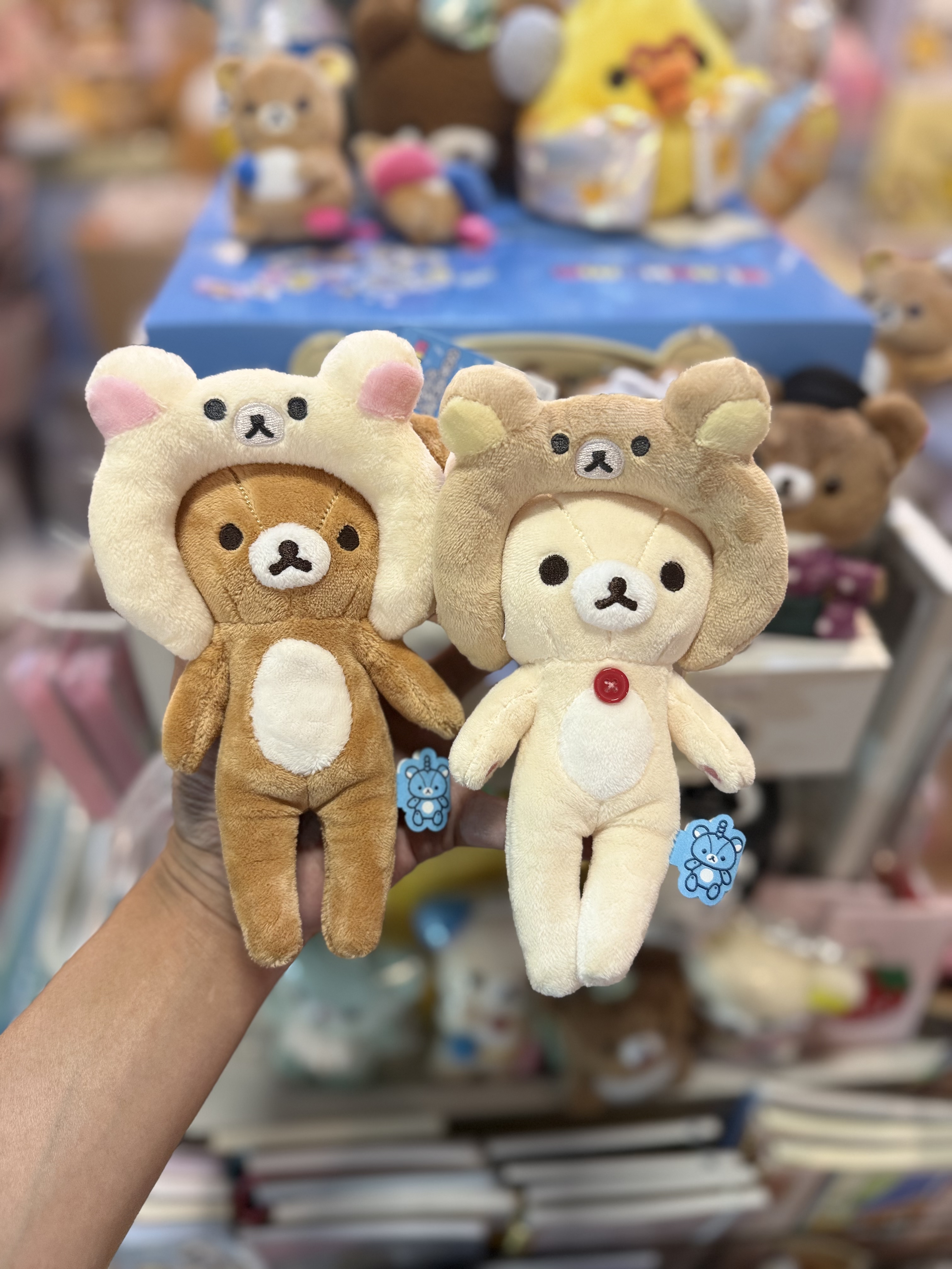 《現貨》全新日本限定 Rilakkuma 頭箍型掛飾