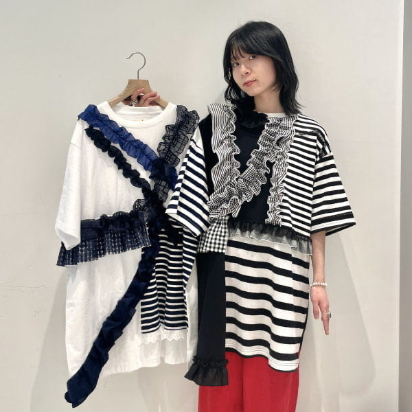 日本製TORI-TO x BEAMS JAPAN 拼款衫
