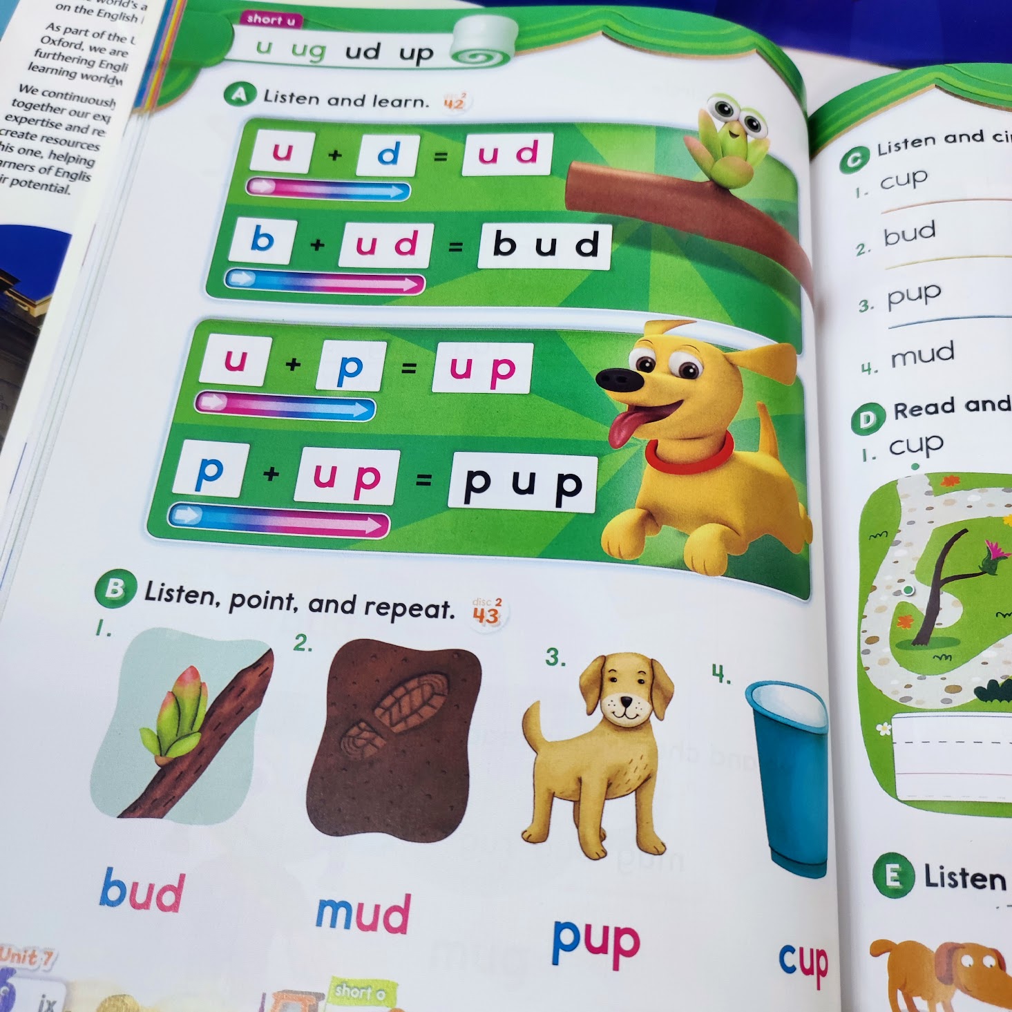 點讀Oxford Phonics World (Level 1-5) 牛津練習本一套10本 自然拼讀phonics字母發音教材  C26