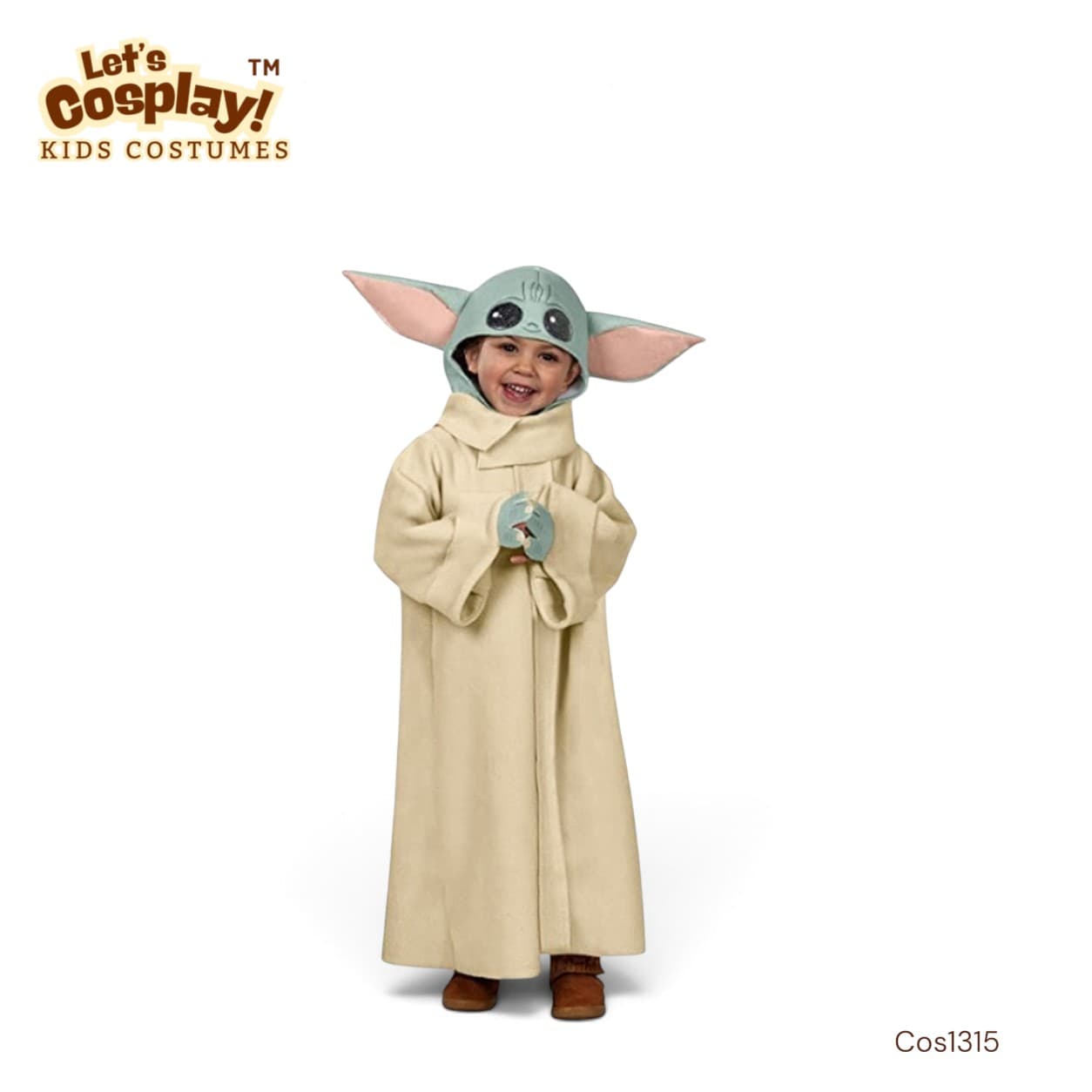 兒童星球大戰尤達寶寶 Baby Yoda 古古角色扮演服｜World Book Day 萬聖節｜COS1315