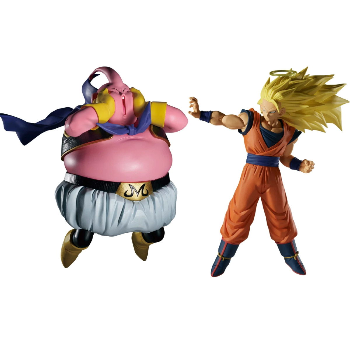 Banpresto, Match Makers Figure: Dragon Ball Z, Majin Buu vs Super Saiyan 3 Son Goku 龍珠Z 魔人布歐 vs 超級撒亞人3 孫悟空
