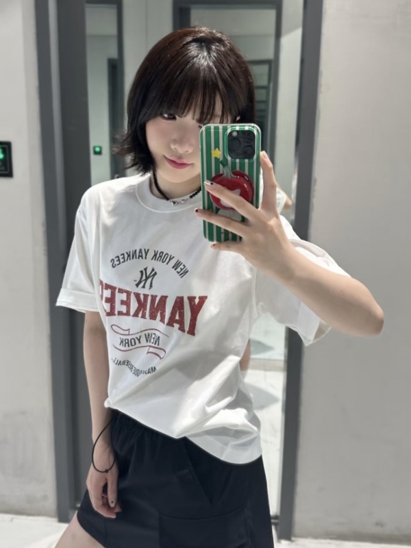 0715 （原版訂製 品質1:1打版 ）MLB 情侣短袖