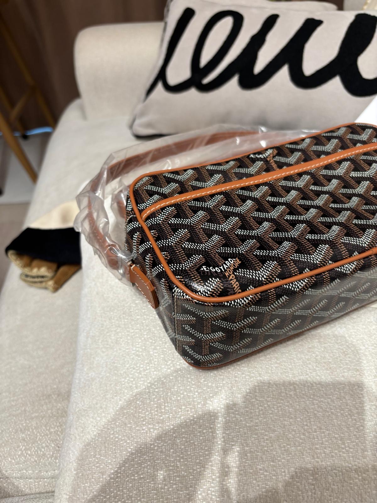 全新 Goyard cap vert pm bag tan 焦糖黑100%Authentic ,100%new 全新 ✅dust bag✅tap booklet 