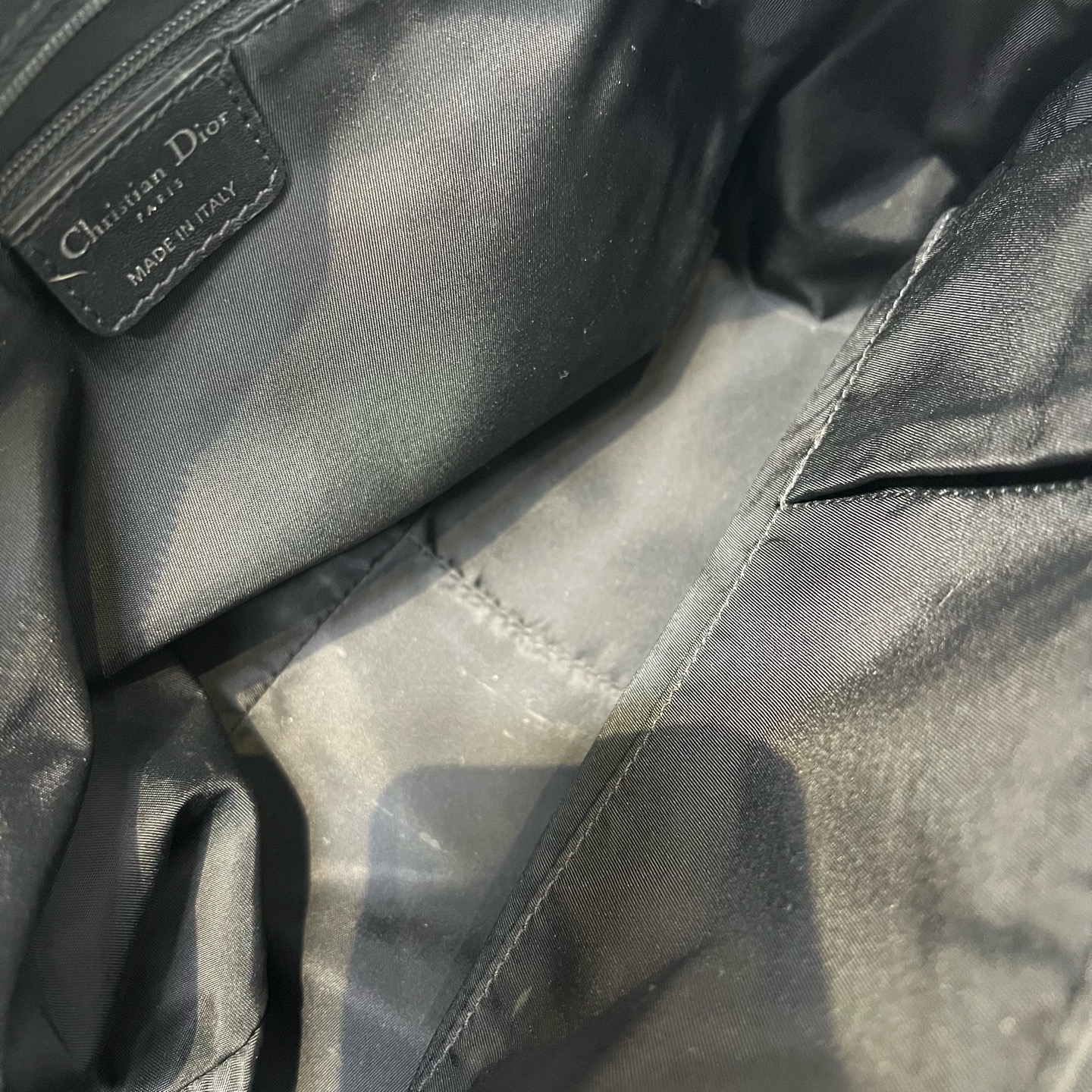 【預訂貨品】Dior中古黑色腋下包 