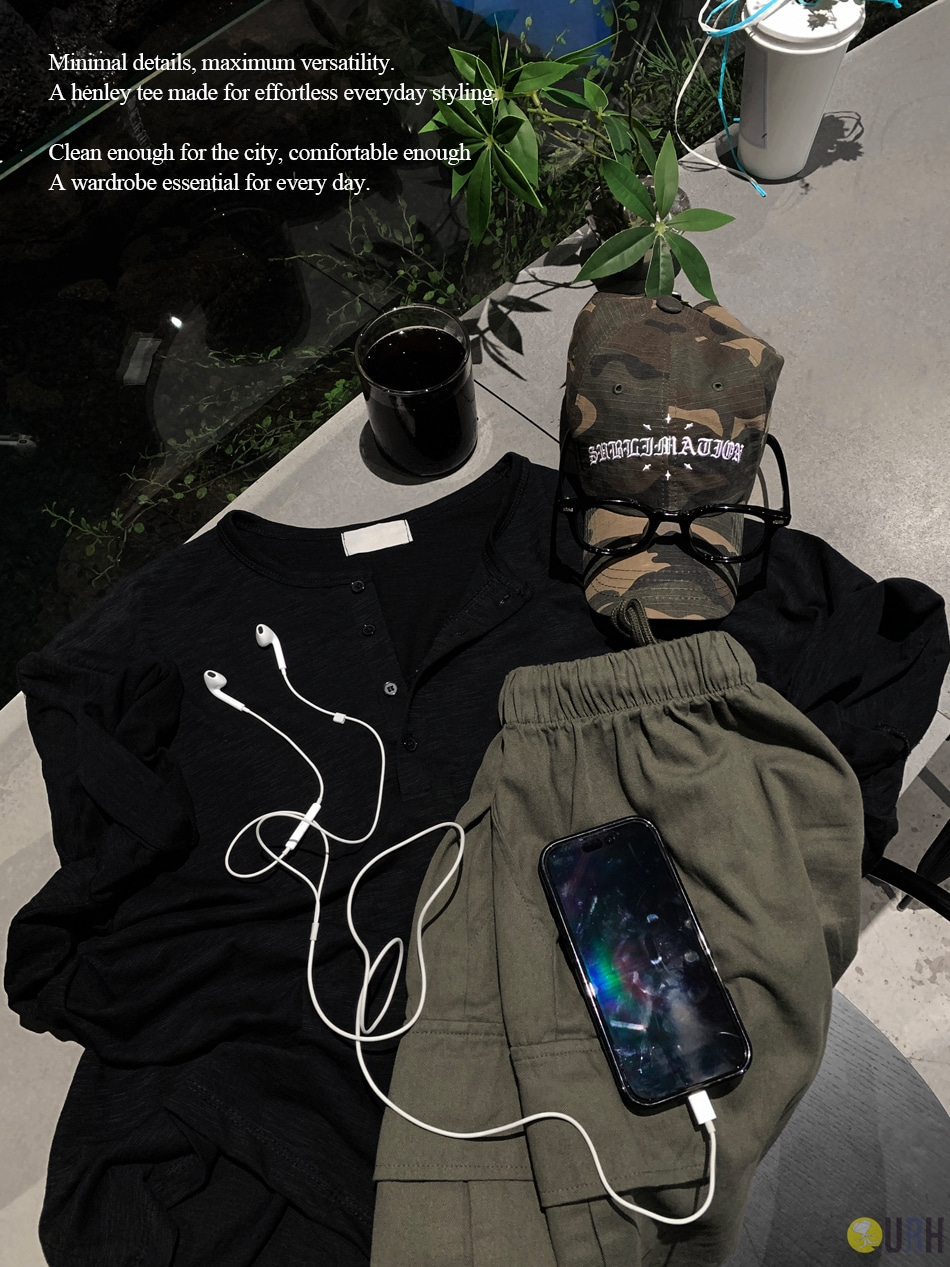 【100%保證韓國直送】Washing Cargo Pocket耐穿洗水棉半寬鬆橡筋短褲 🩳 [9 color] RL115120