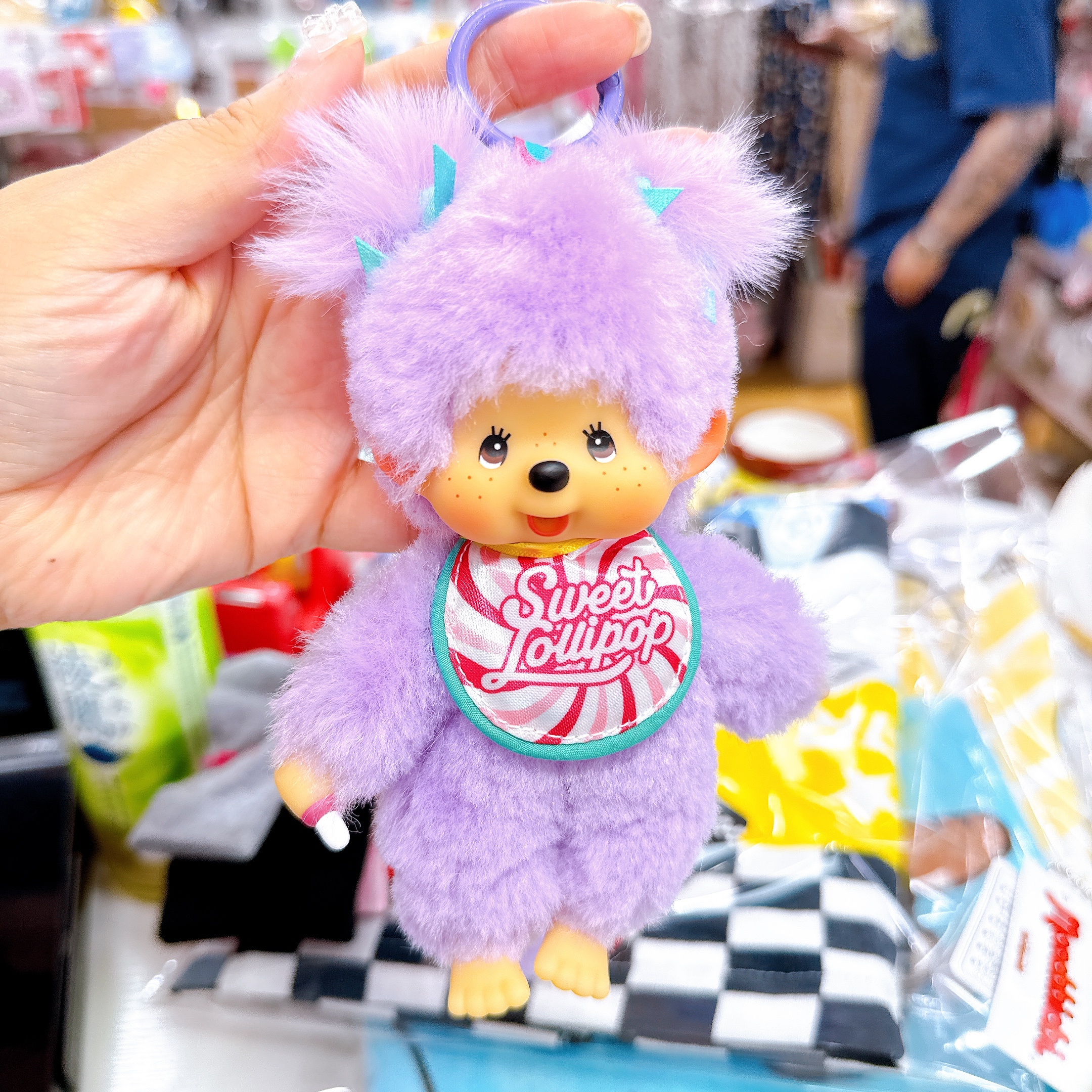 日本直送Monchhichi sweet Lollipop公仔掛飾