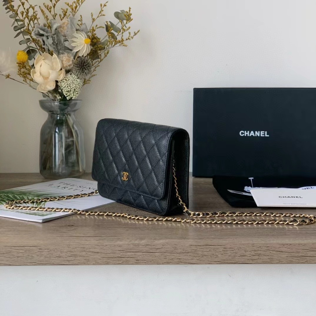 0318 CHA**NEL 經典WOC鏈條包⭕原單⭕4月底