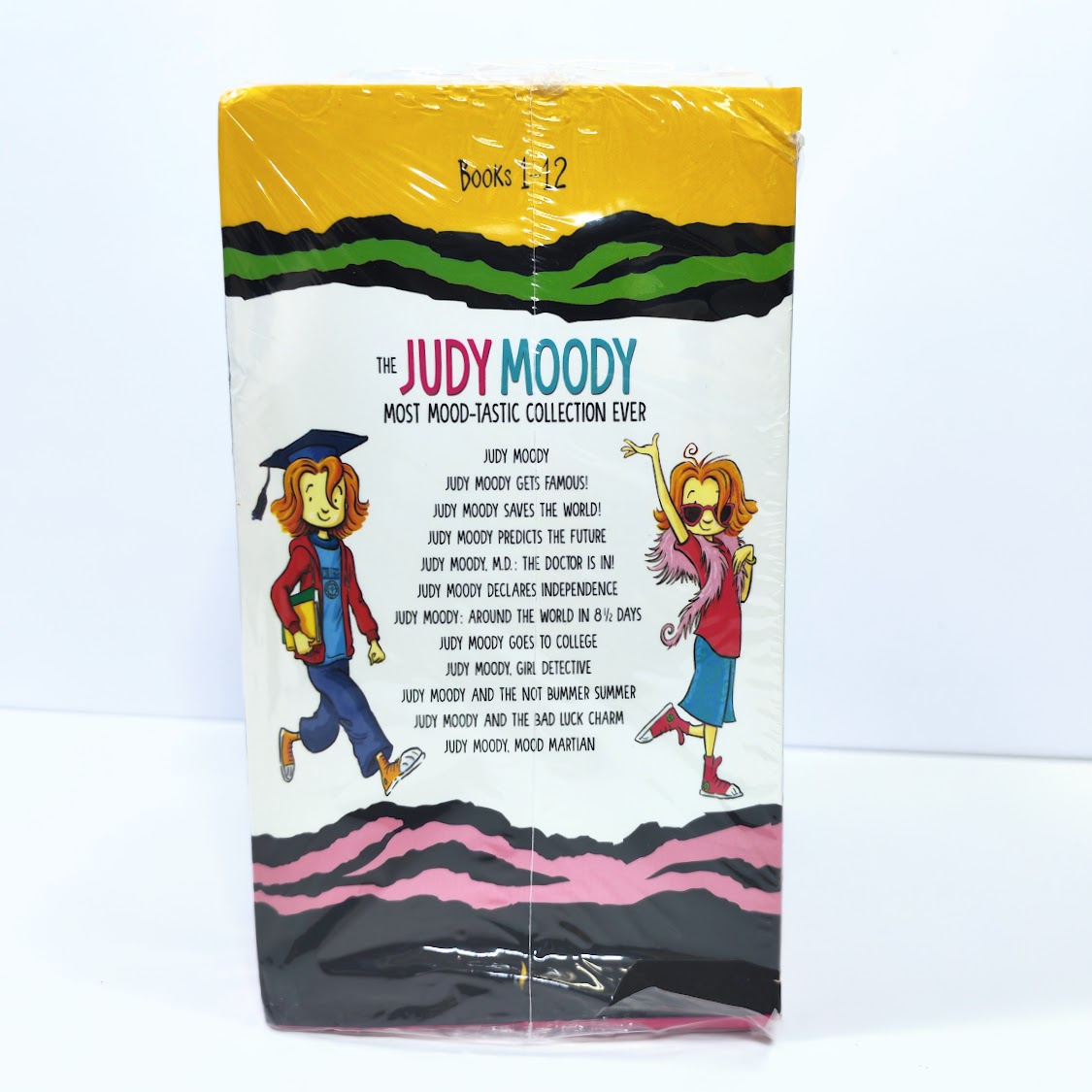 The Judy Moody Most Mood-tastic Collection Ever 12 books  朱迪摩迪12冊 B384B