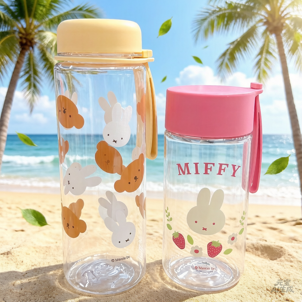 日本直送Miffy 500毫升/ 350毫升新款水樽。