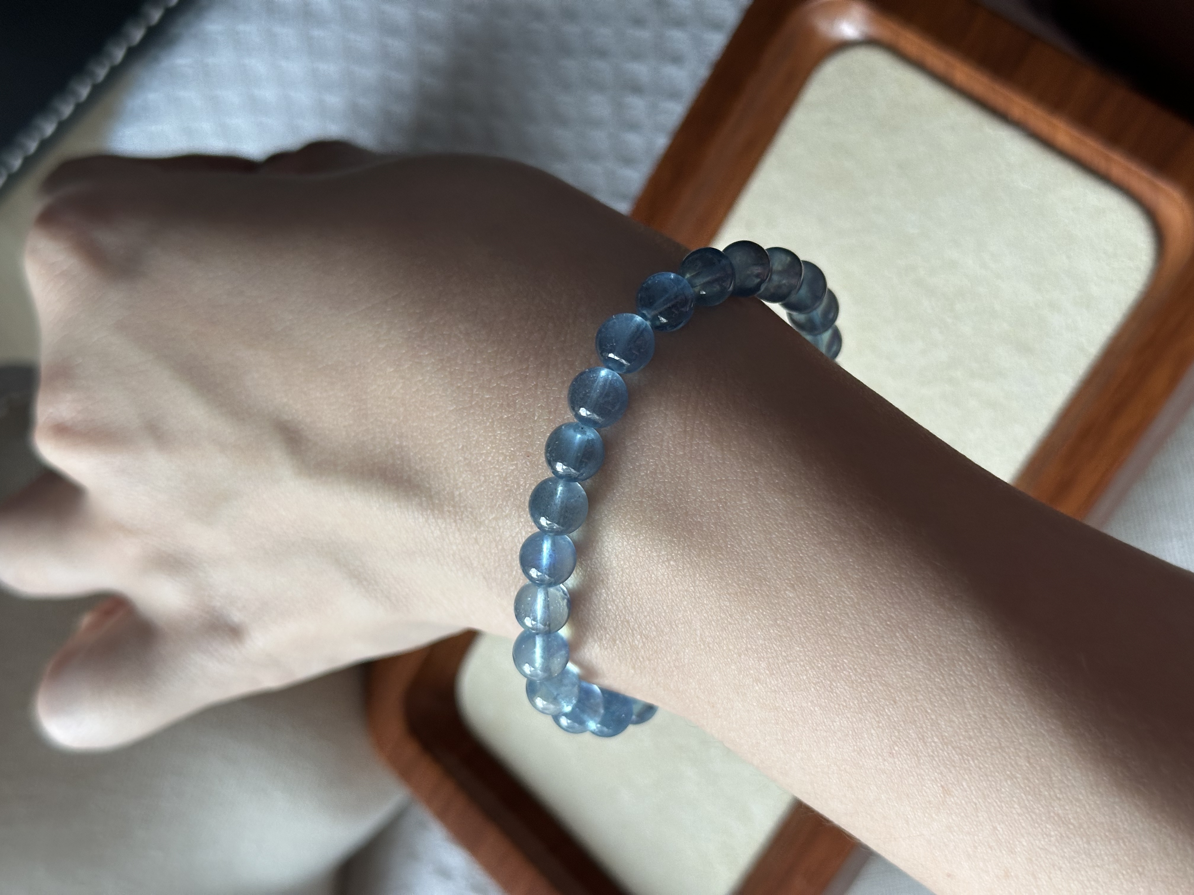 高货海蓝宝 ｜ High Grade Aquamarine 7.0mm [A01]