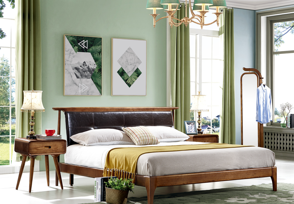 1.5米/1.8米 實木床架 42