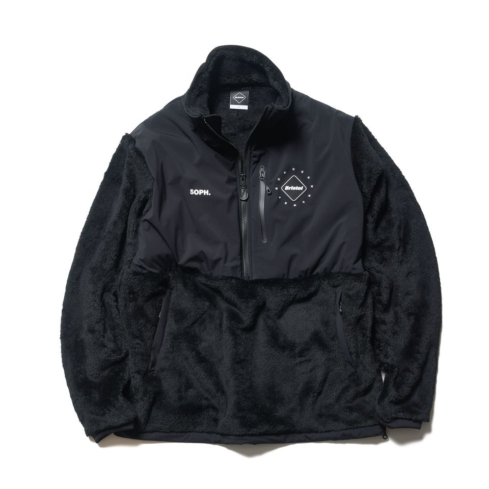 FCRB-2022-AW-POLARTEC-FLEECE-HYBRID-HALF | TRENDSPOT TOKYO