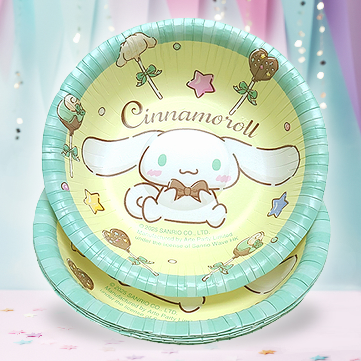 Sanrio Cinnamoroll 玉桂狗16.5cm Paper Bowl  [Licensed by Sanrio]