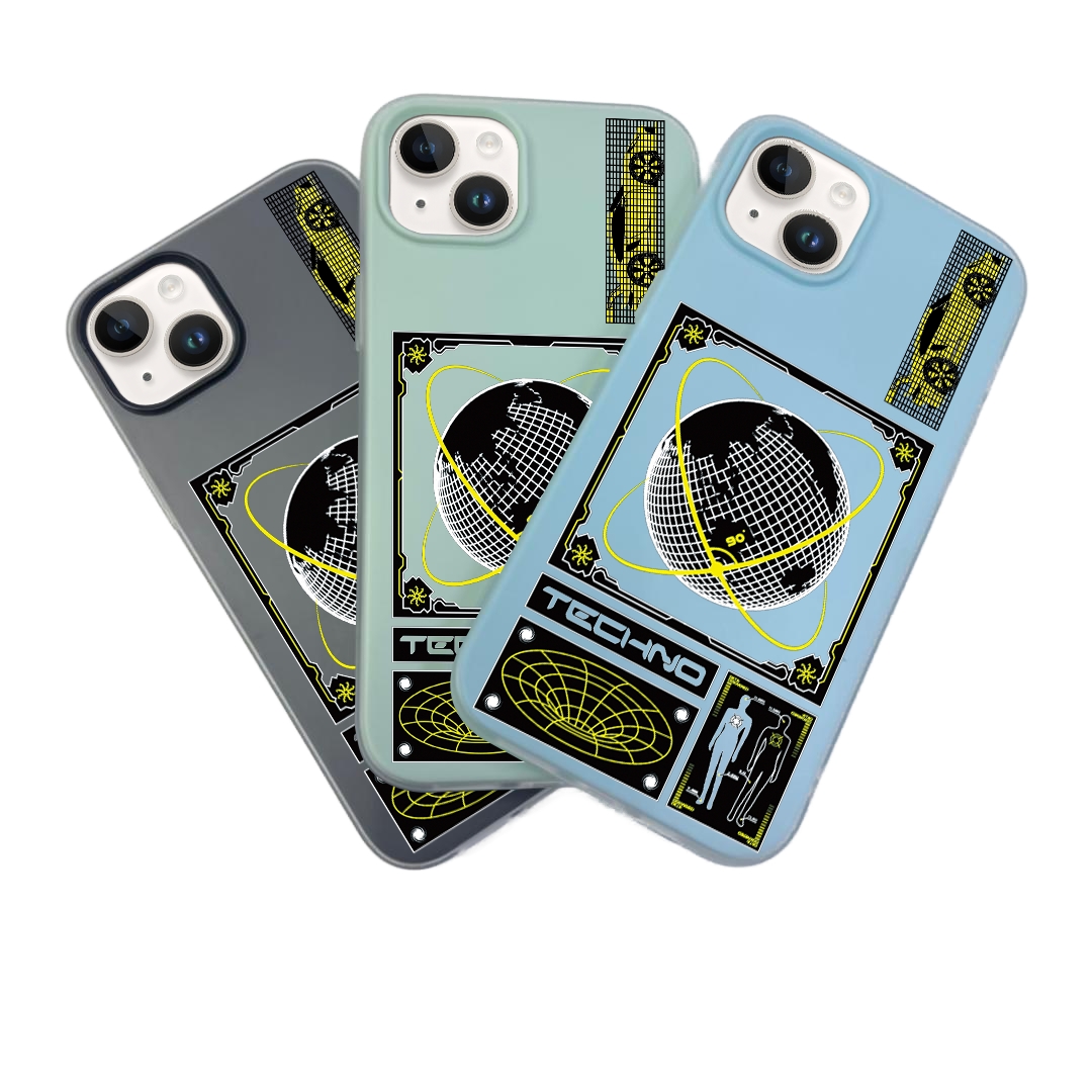 JELLY CASE PHONE FOR IPHONE - DESIGN TECHNO A