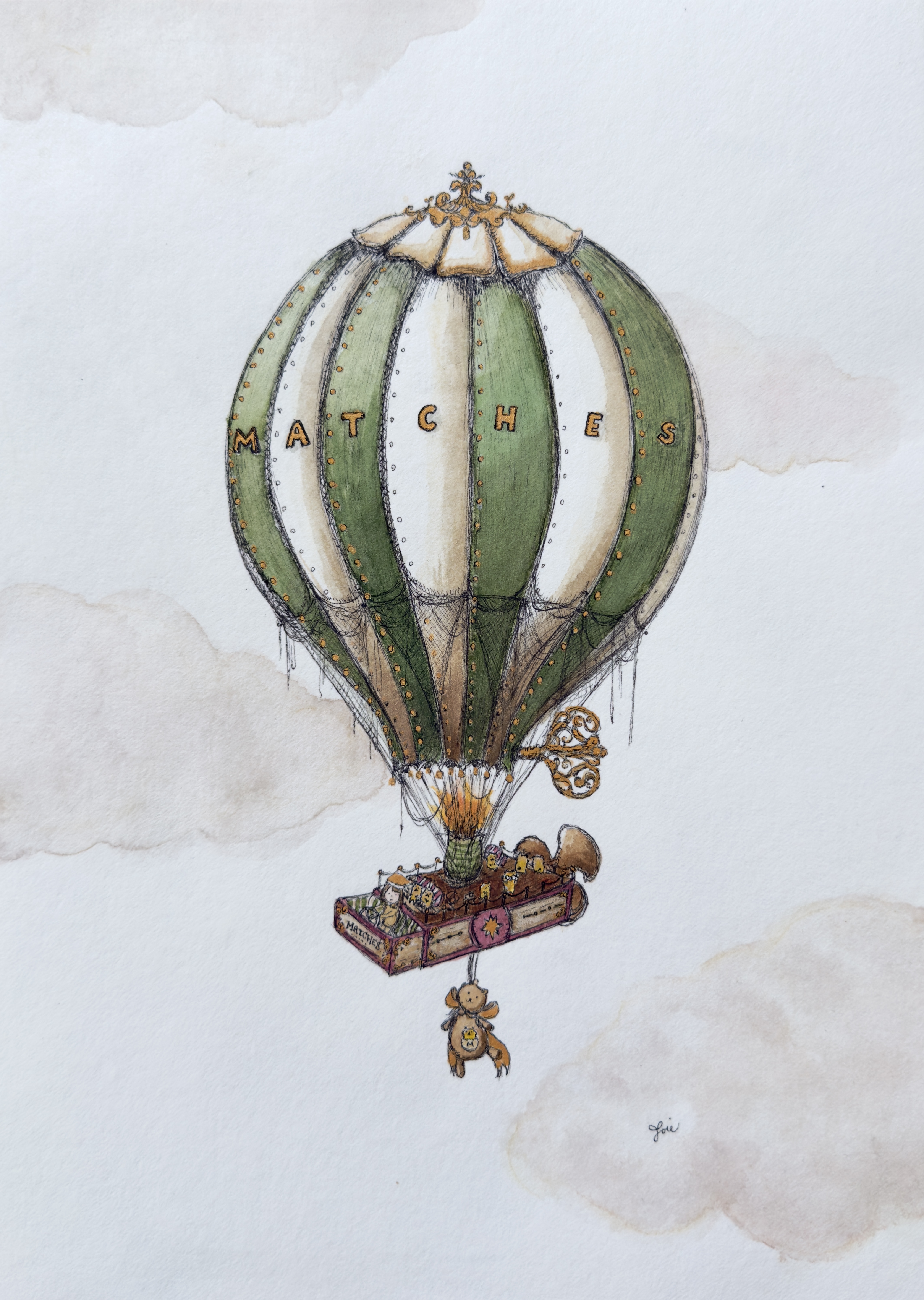 The Matches Air Balloon - Joie Chau