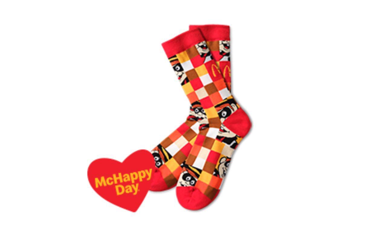 C-2604-加拿大Mcdonalds 2026慈善襪 -5月中到貨