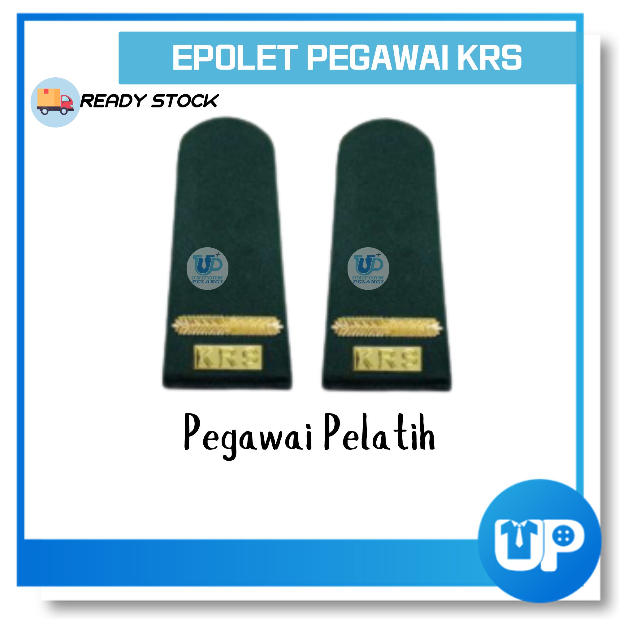 Epolet KRS Pegawai Kadet Remaja Sekolah (Guru Sekolah / Pelatih IPGM / Guru Besar / Pengetua / GPK / Pegawai Kehormat KRS)