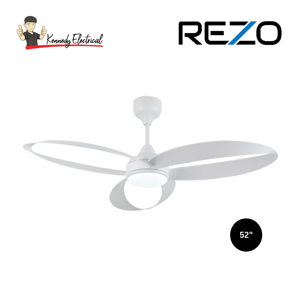 Rezo 52" Omega DC Motor LED Ceiling Fan (OMEGA52LED)