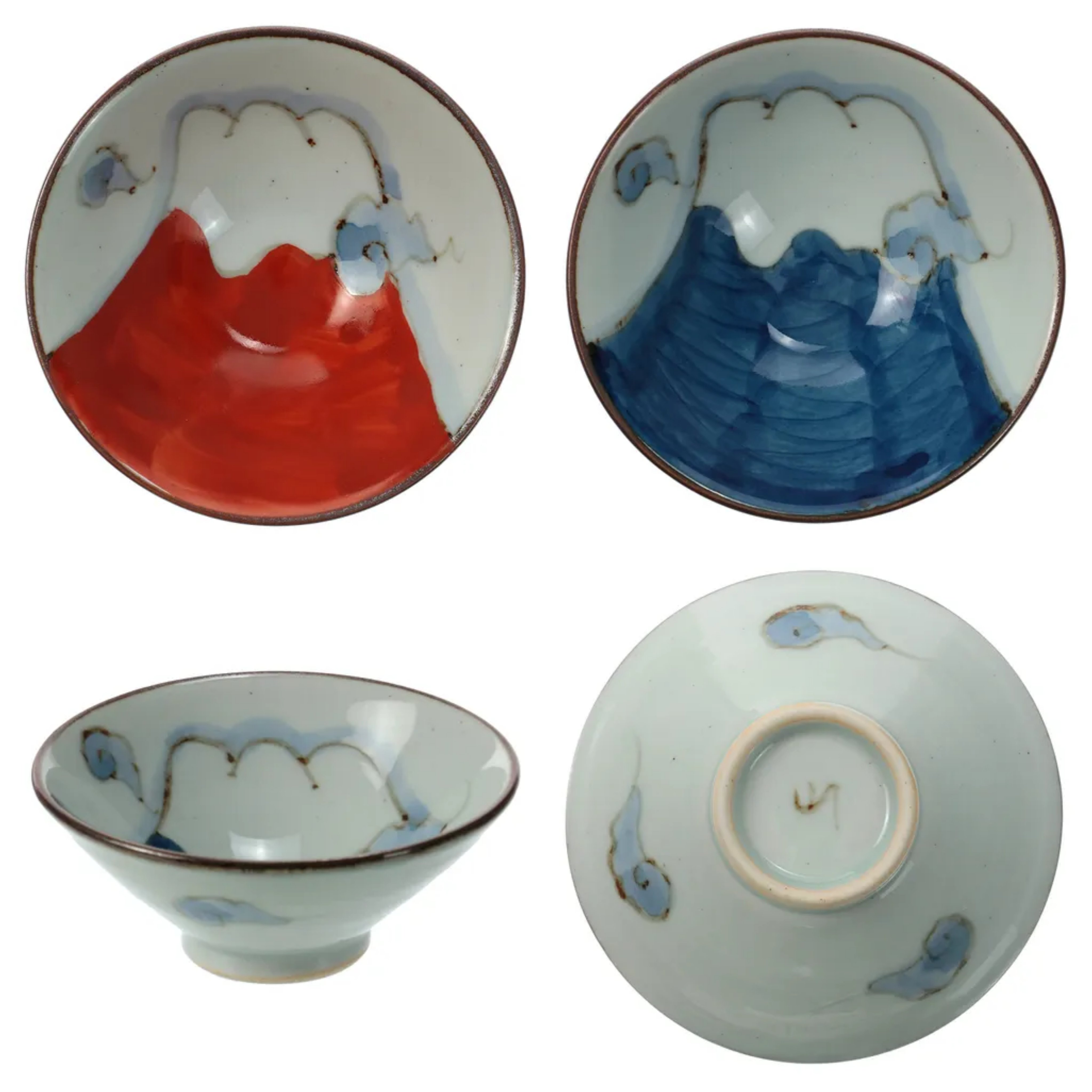 日本直送~新款富士山碗 2色選擇