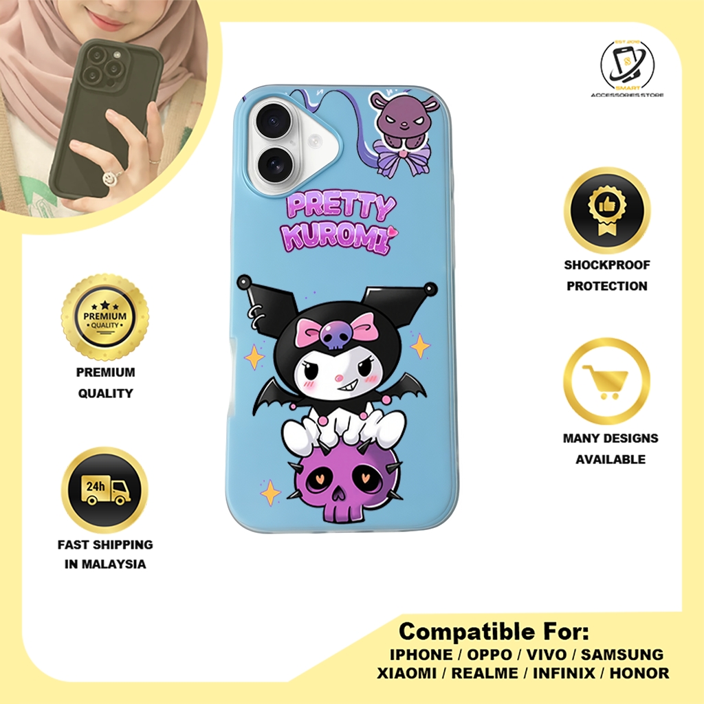 JELLY CASE PHONE FOR IPHONE - DESIGN KUROMI C