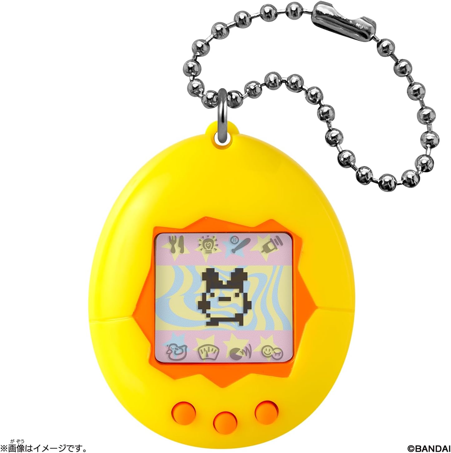 (行版) Bandai Original Tamagotchi 30th revival New Yellow 他媽哥池 30週年 發現新物種機 (黃色)