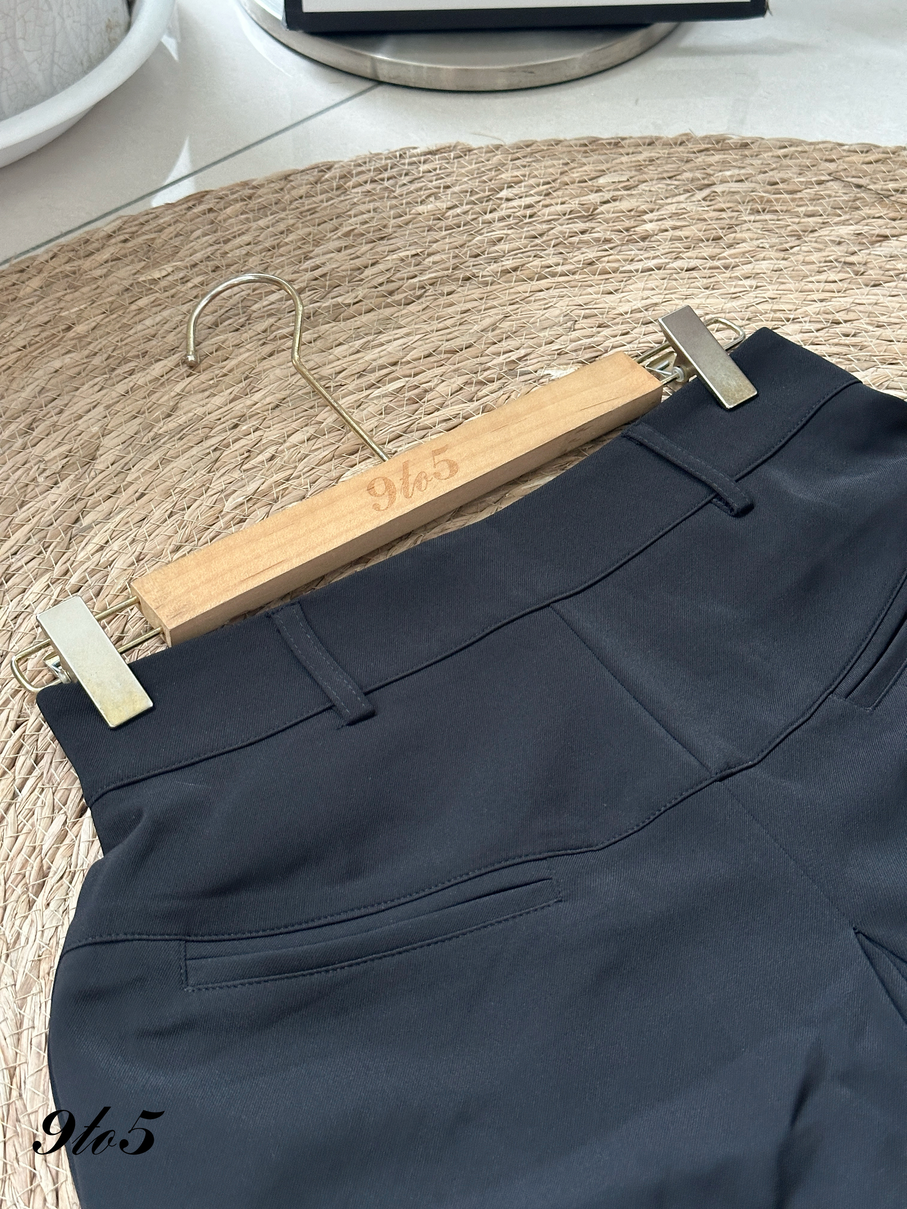 S1864 A Line Midi Pants - 3 Colors 