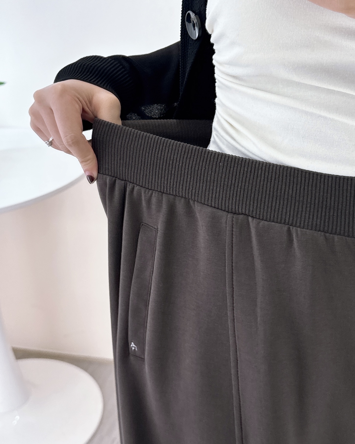 純棉免燙垂感休閒褲 3色