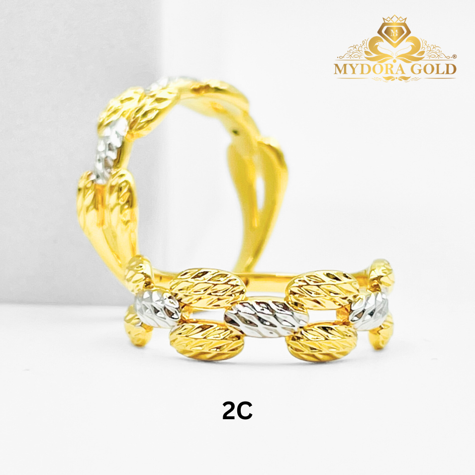 MYDORA Cincin Sauh Pahat (5G) l EMAS 916/22K