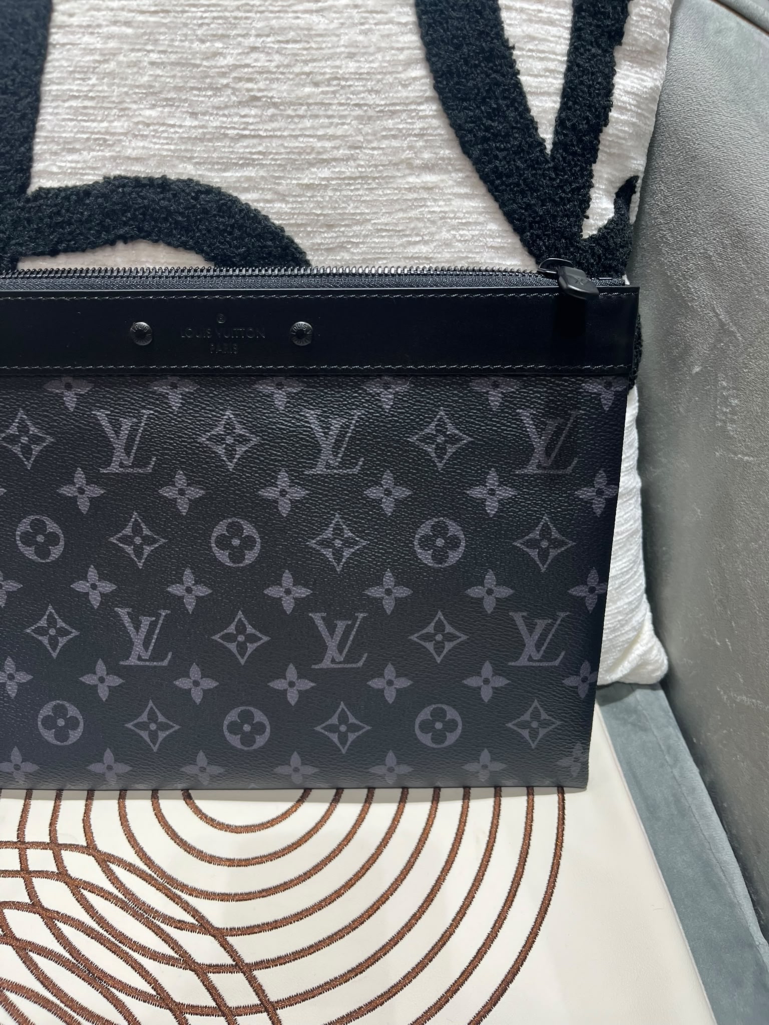 未使用品 Lv M81569 ECLIPSE POCHETTE TO-GO RFID POUCH/ LOUIS VUITTON CLUTCH 100%Authentic, Unused 未使用品 ✅dust bag ✅box