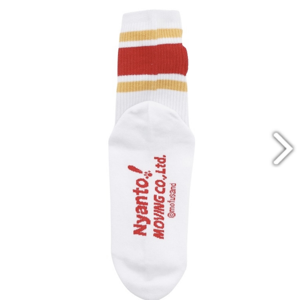 Mofusand 鯊魚貓 22-24cm襪｜預訂