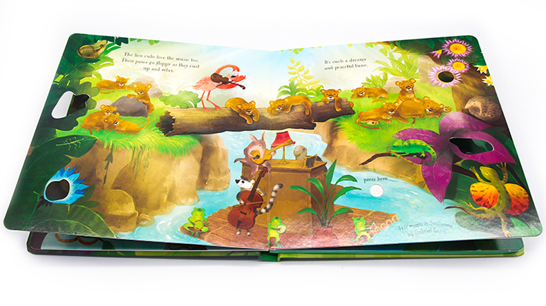 Usborne Quiet time music book 靜聽音樂聲
