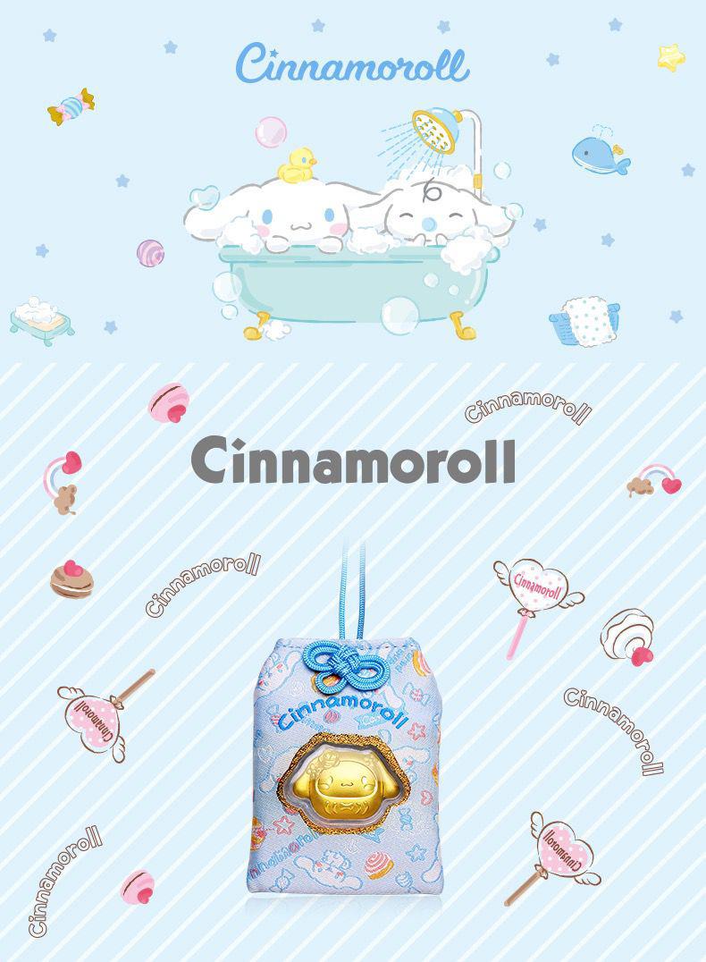 Sanrio仿金御守掛件