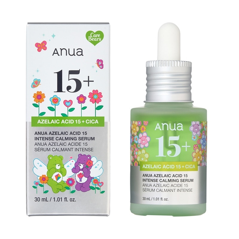 🎀【預訂】天使 Care Bear Anua 壬二酸15強效舒緩精華液 30ml