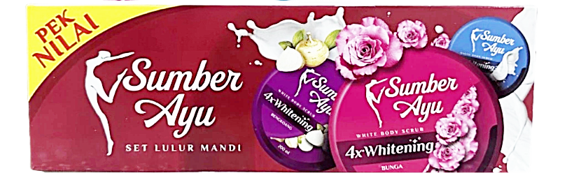 Sumber Ayu Whitening Body Scrub Lulur Mandi 200ML