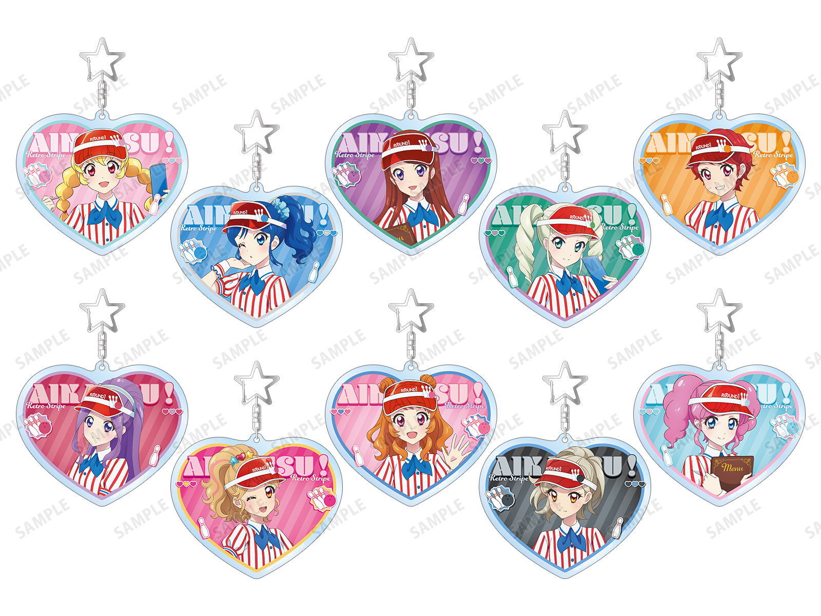 星夢學園 Aikatsu! × ROUND1 vol.2 BIG匙扣 #P-AKG0314 [armabianca] (PRE-ORDER) [2026/05]