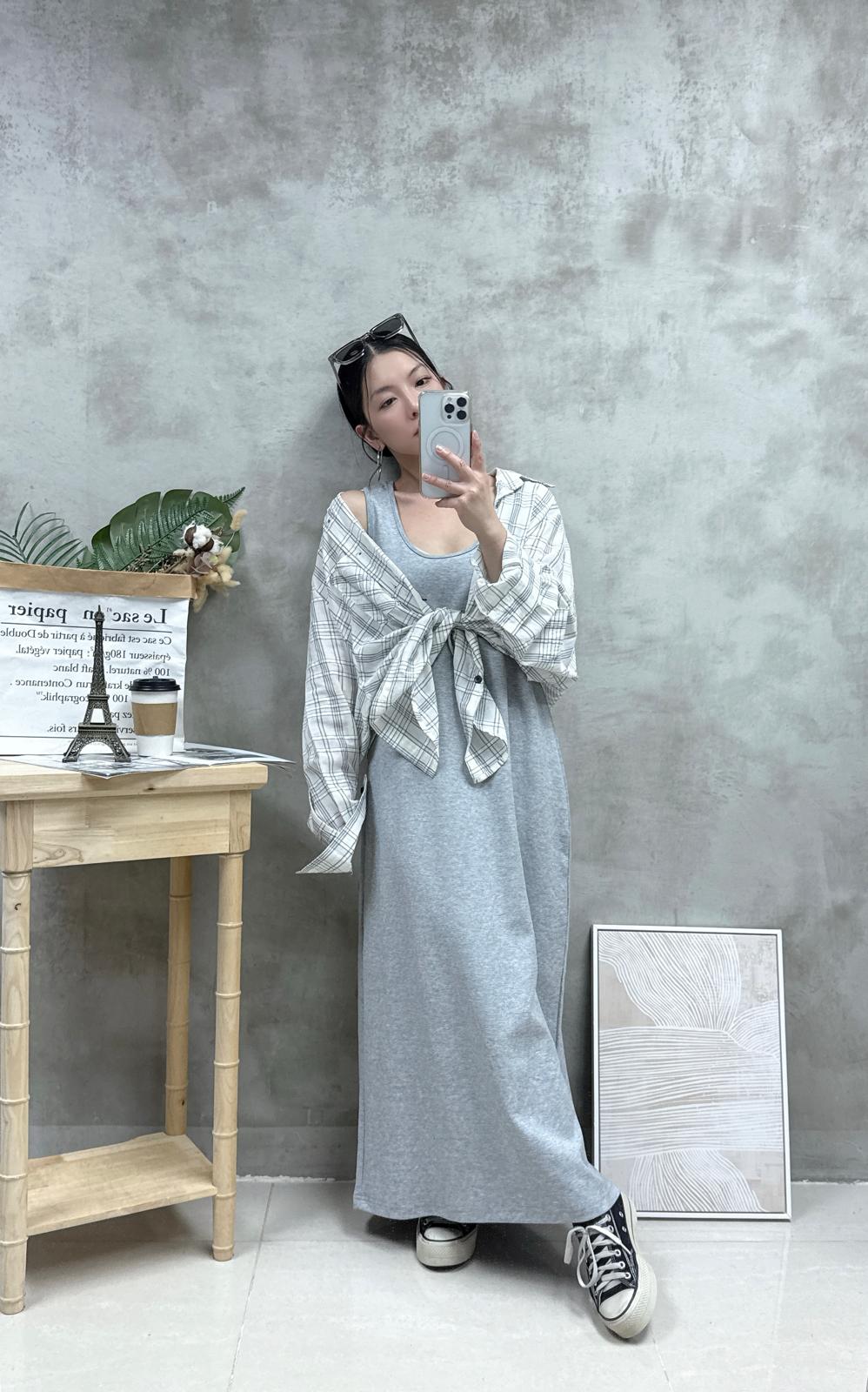 G14 背心Ops+格仔恤衫Set